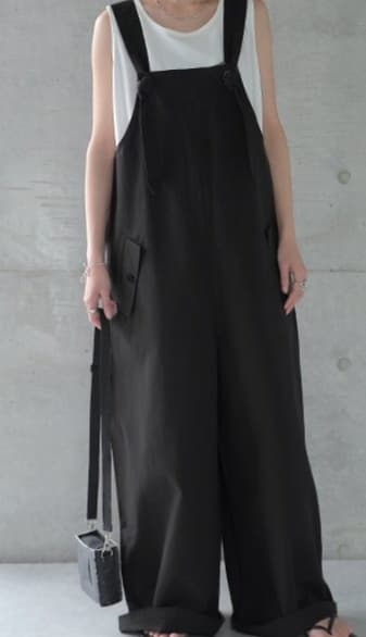 作業着 ゆったりリラックスサロペット