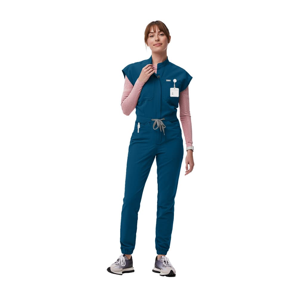 作業着 すっきり着こなせる作業用つなぎ服