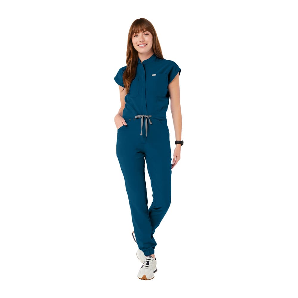 作業着 すっきり着こなせる作業用つなぎ服