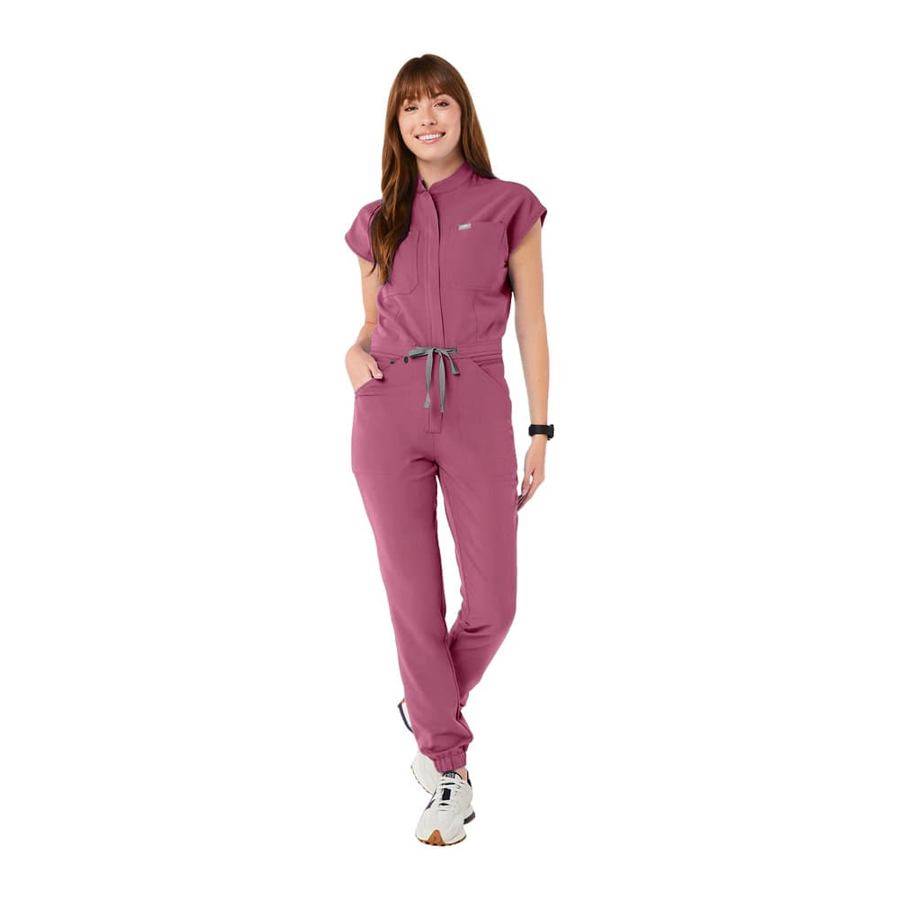 作業着 すっきり着こなせる作業用つなぎ服