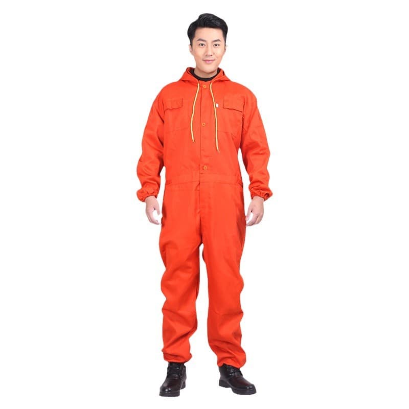作業着 防水加工つなぎ作業服