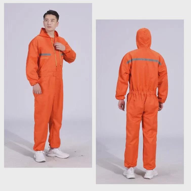 作業着 快適作業用つなぎ服