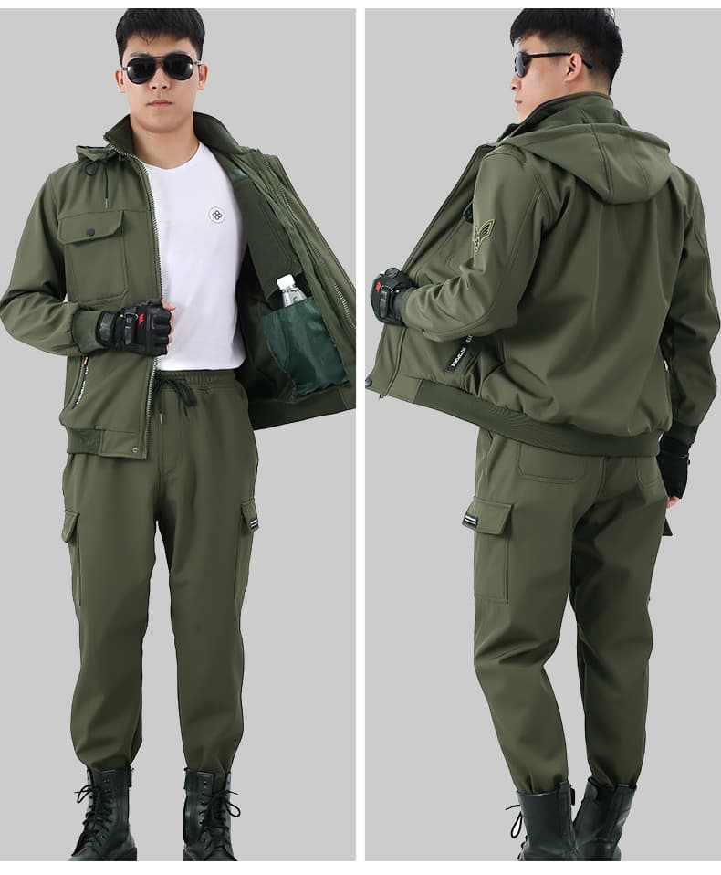 作業着 防水防寒機能付き作業用ジャケット