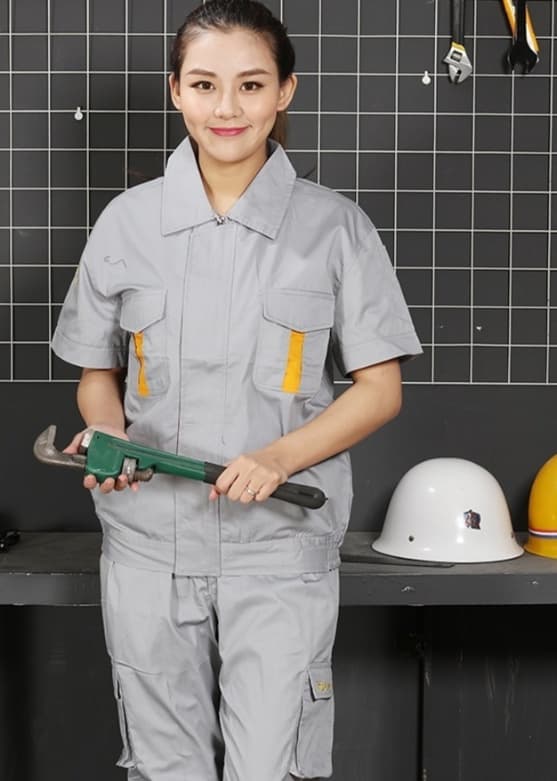 作業着 作業現場対応レディース上下セット