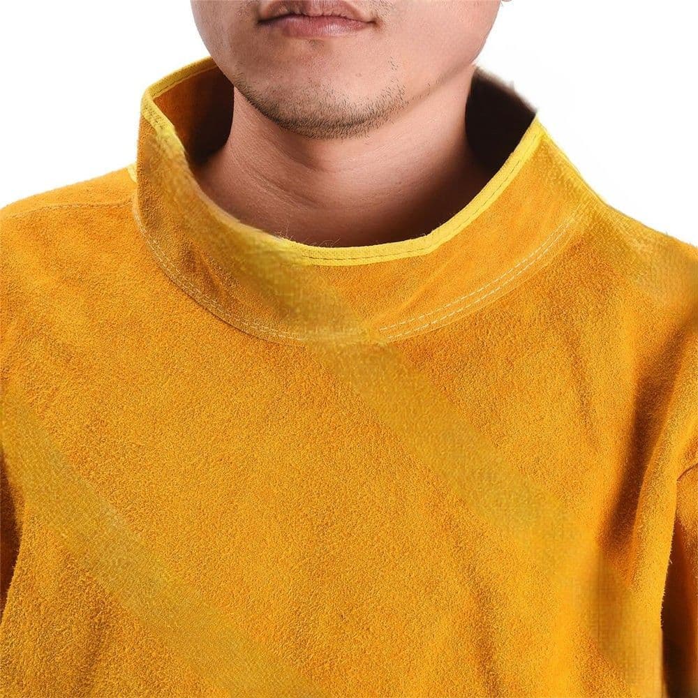 作業着 溶接用牛革エプロン作業服前掛け