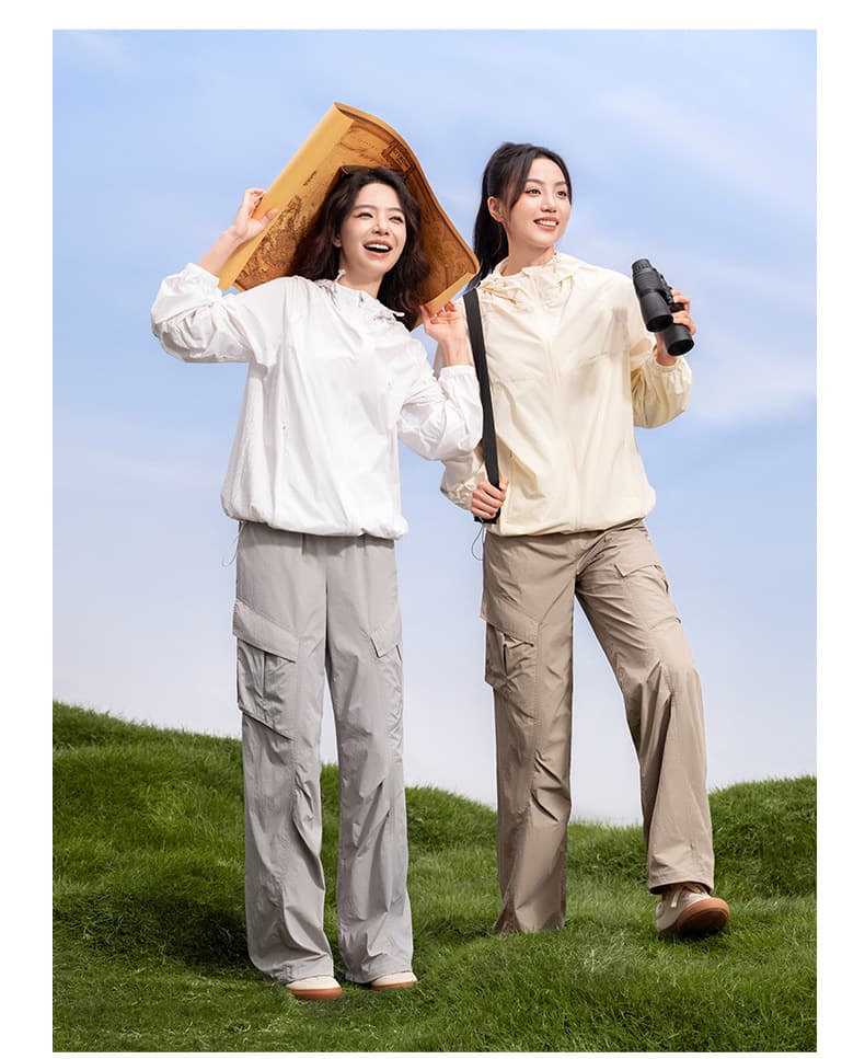 作業着 ゆったりポケット付き作業パンツ 女性用