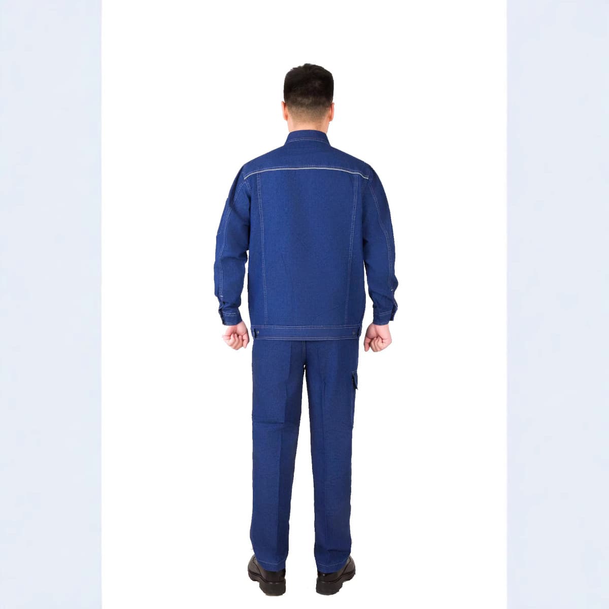 作業着 作業着 デニム職人セットアップ 作業服
