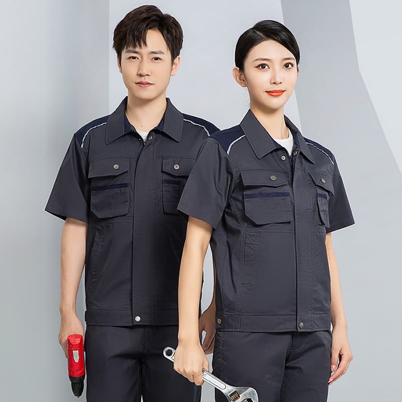 快適機能付き工場用作業着