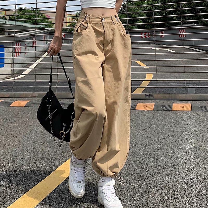 作業着 ゆったりバルーンワークパンツ