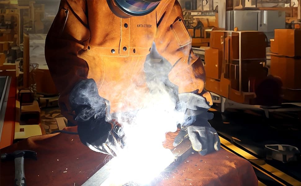 作業着 耐熱溶接作業防護ジャケット