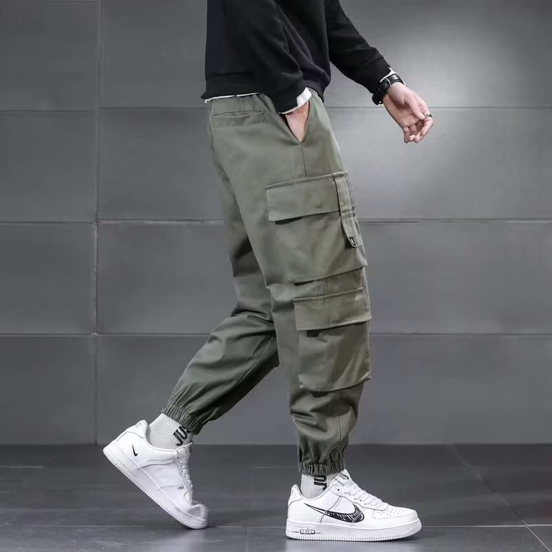 作業着 機能性多ポケットワークパンツ